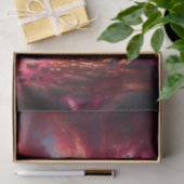 Fantasy Pink Peacock in de roze wereld Tissuepapier (Geschenk)