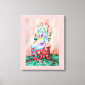 Fantasy Pixie Fairy Thunder_Cove Canvas Afdruk (Voorkant)