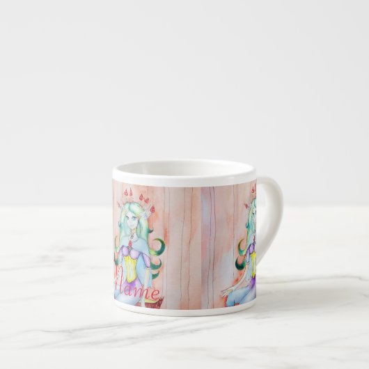Fantasy Pixie Fairy Thunder_Cove Espresso Kop (Voorkant rechts)