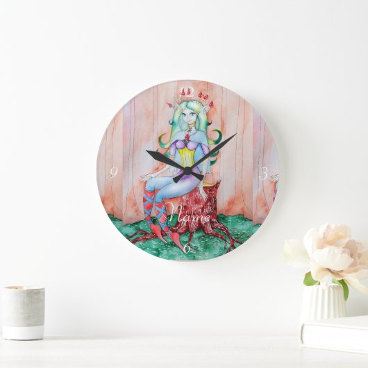Fantasy Pixie Fairy Thunder_Cove Grote Klok (Huis)