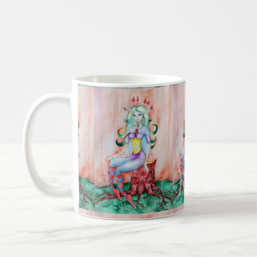 Fantasy Pixie Fairy Thunder_Cove Koffiemok (Links)