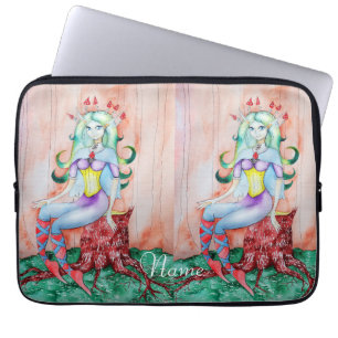 Fantasy Pixie Fairy Thunder_Cove Laptop Sleeve
