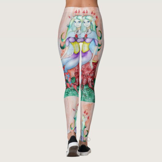 Fantasy Pixie Fairy Thunder_Cove Leggings (Achterkant)