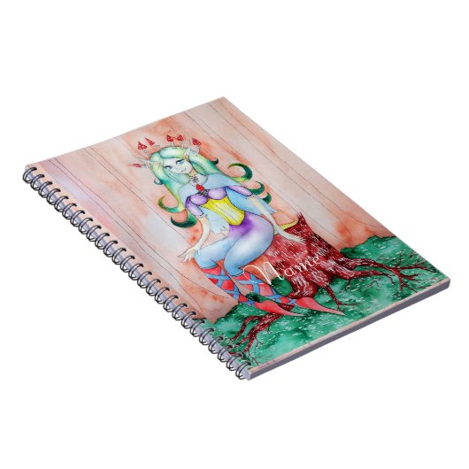 Fantasy Pixie Fairy Thunder_Cove Notitieboek (Rechterzijde)