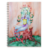 Fantasy Pixie Fairy Thunder_Cove Notitieboek (Voorkant)