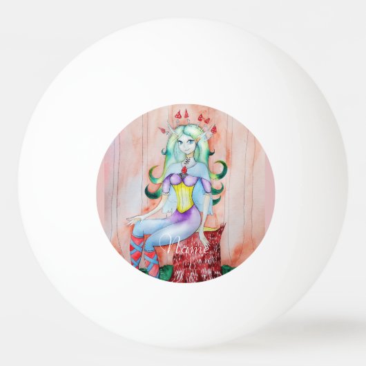 Fantasy Pixie Fairy Thunder_Cove Pingpongbal (Voorkant)