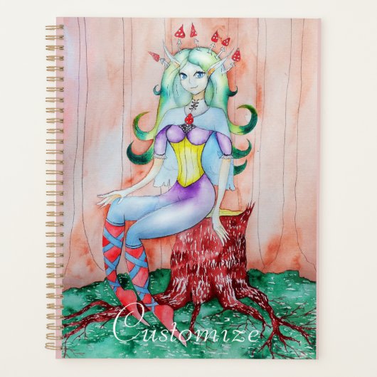 Fantasy Pixie Fairy Thunder_Cove Planner (Voorkant)