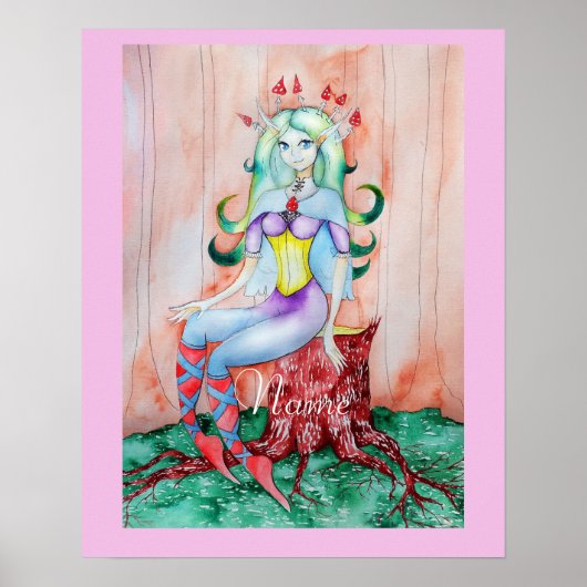Fantasy Pixie Fairy Thunder_Cove Poster (Voorkant)