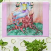 Fantasy Pixie Fairy Thunder_Cove Theedoek (Gevouwen)