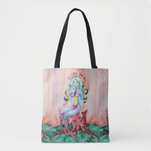 Fantasy Pixie Fairy Thunder_Cove Tote Bag (Voorkant)