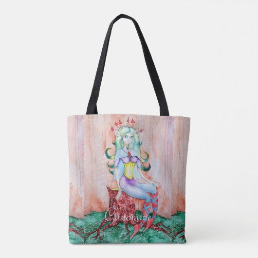 Fantasy Pixie Fairy Thunder_Cove Tote Bag (Achterkant)