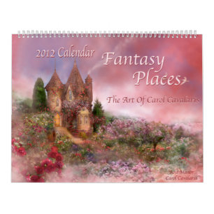 Fantasy Plaatst Art Agenda 2012 Kalender