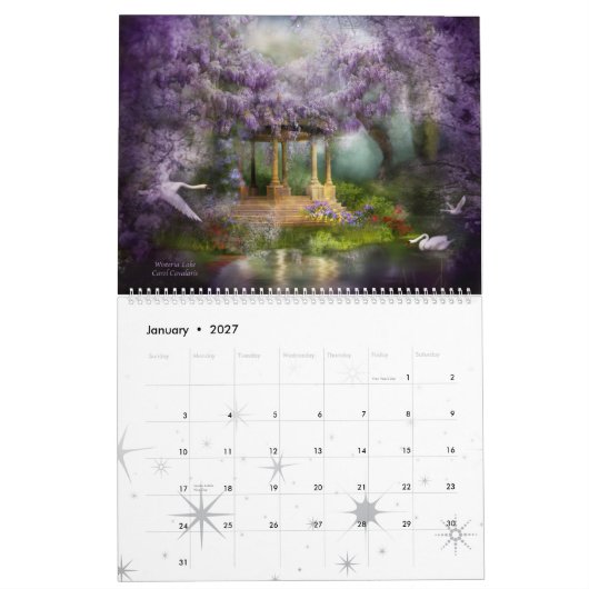 Fantasy Plaatst Art Agenda 2013 Kalender (Jan 2027)
