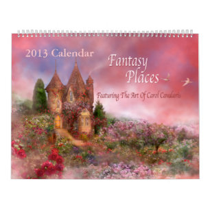 Fantasy Plaatst Art Agenda 2013 Kalender