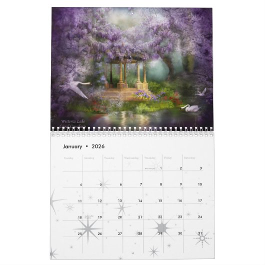 Fantasy Places 2010 Agenda Kalender (Jan 2026)