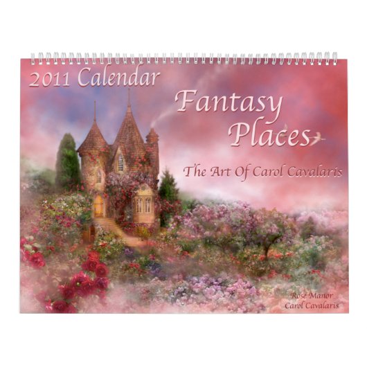 Fantasy Places Agenda 2011 Kalender (Hoes)