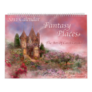 Fantasy Places Agenda 2011 Kalender