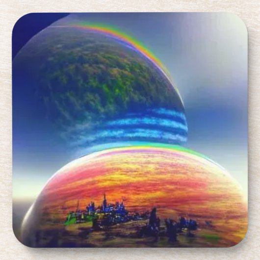 Fantasy Planet Onderzetter (Voorkant)
