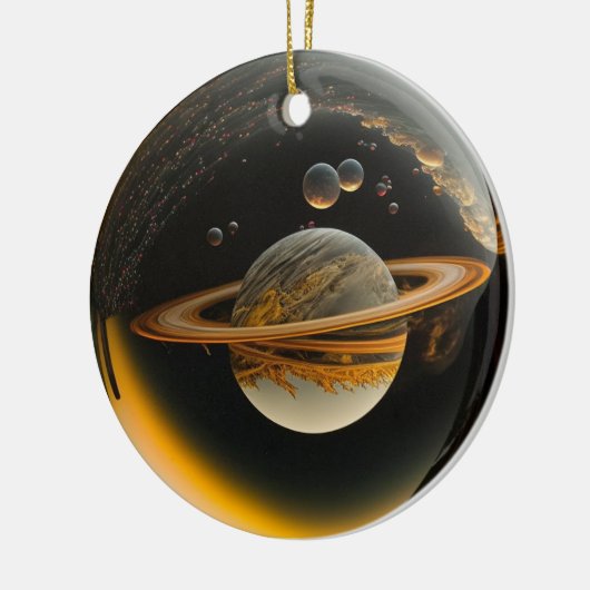 Fantasy Planet Ornament (Links)