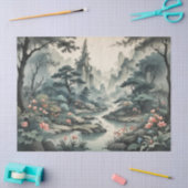 Fantasy Plant en Flower Forest Tissue Paper Tissuepapier (Craft)