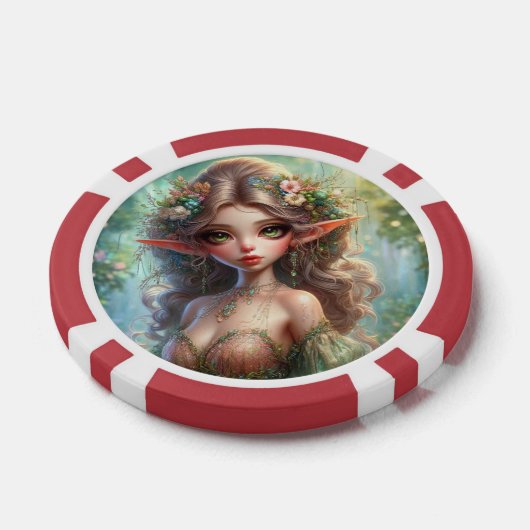 Fantasy Playing Cards Poker Chips (Enkel)