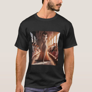 Fantasy Podium Mooie Kat T-shirt