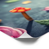 Fantasy Poedel Puppy Art Perfect Poster (Hoek)