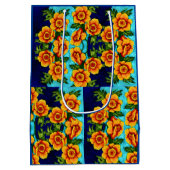 Fantasy Poppies Medium Cadeauzakje (Achterkant)
