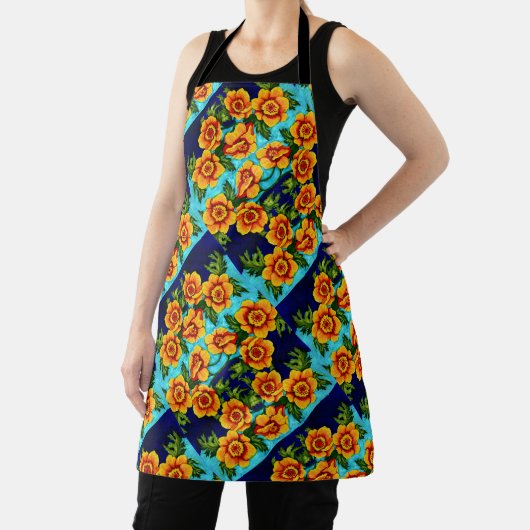 Fantasy Poppies Medium Schort (Insitu)