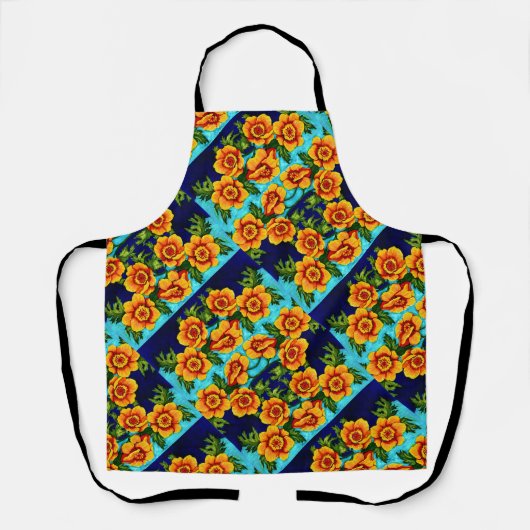 Fantasy Poppies Medium Schort (Voorkant)