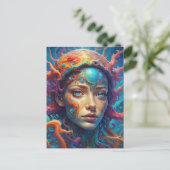 Fantasy Portrait Briefkaart (Staand voorkant)