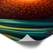 Fantasy Poster van paddenstoelen (Hoek)