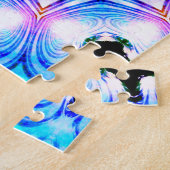 Fantasy Priest Mage Magial Vibrant Mandela Legpuzzel (Zijkant)