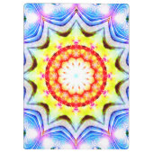 Fantasy Priest Mage Magical Vibrant Mandela Klembord (Achterkant)