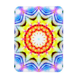 Fantasy Priest Mage Magical Vibrant Mandela Magneet