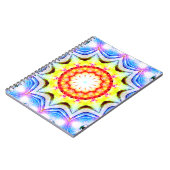 Fantasy Priest Mage Magical Vibrant Mandela Notitieboek (Linkerzijde)