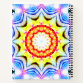 Fantasy Priest Mage Magical Vibrant Mandela Notitieboek (Achterkant)