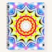 Fantasy Priest Mage Magical Vibrant Mandela Notitieboek (Voorkant)