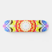Fantasy Priest Mage Magical Vibrant Mandela Persoonlijk Skateboard (Horizontaal)