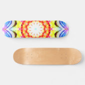 Fantasy Priest Mage Magical Vibrant Mandela Persoonlijk Skateboard (Horizontaal)