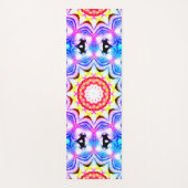 Fantasy Priest Mage Magical Vibrant Mandela Yogamat (Voorkant)