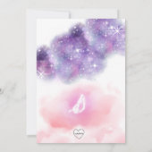 Fantasy Princess Castle Verjaardag Kaart (Achterkant)