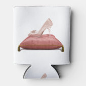 Fantasy Princess Glass Slipper Cinderella Blikjeskoeler (Voorkant)