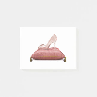 Fantasy Princess Glass Slipper Cinderella Post-it® Notes