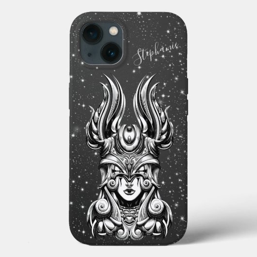 Fantasy Princess Viking Warrior Case-Mate iPhone Case (Achterkant)