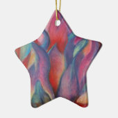 Fantasy Protea Keramisch Ornament (Links)