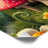 Fantasy Pug Puppy Art Perfect Poster (Hoek)