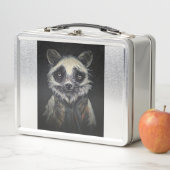 Fantasy Raccoon Metalen Lunchbox (In situ)