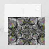 Fantasy | Rainbow Fractal Art Briefkaart (Voorkant / Achterkant)