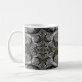 Fantasy | Rainbow Fractal Art Koffiemok (Links)